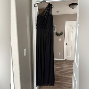 David’s Bridal — Black Formal Dress